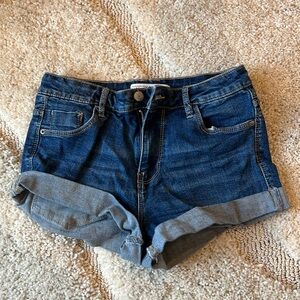 Zara trafaluc denim shorts size 4